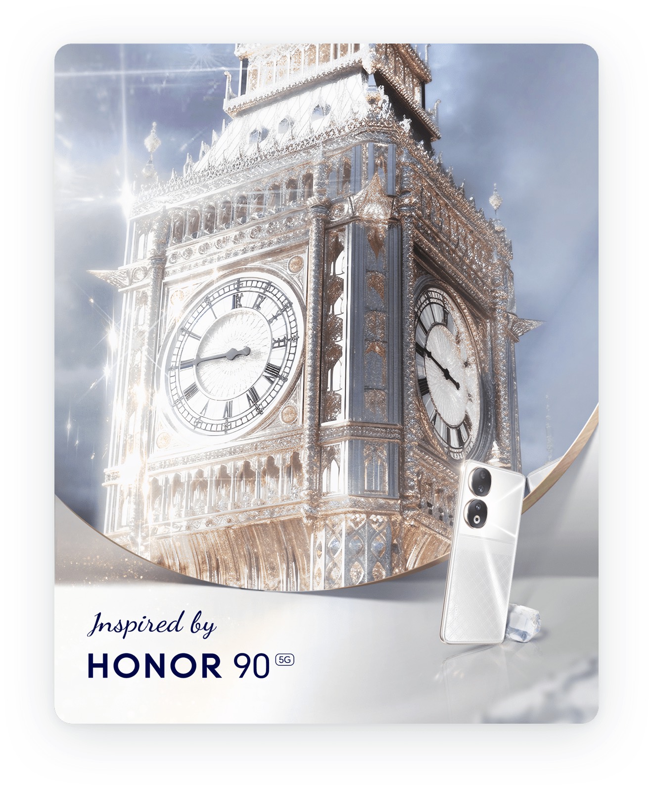 AIGC Artworks Inspired by HONOR 90-1