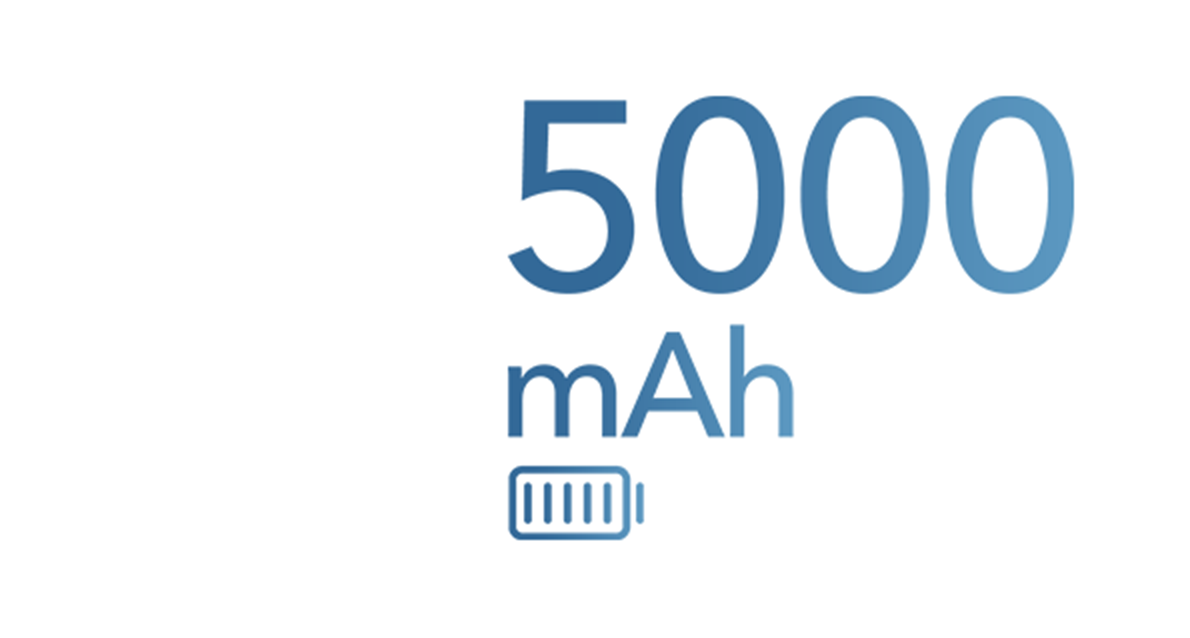 5000mAh Long-lasting Battery Life -1