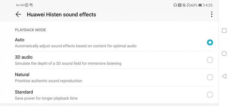 Huawei Histen Sound Effects