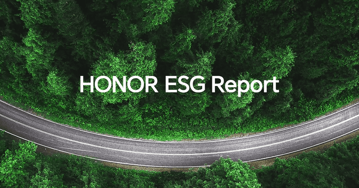 HONOR Releases Inaugural ESG Report 