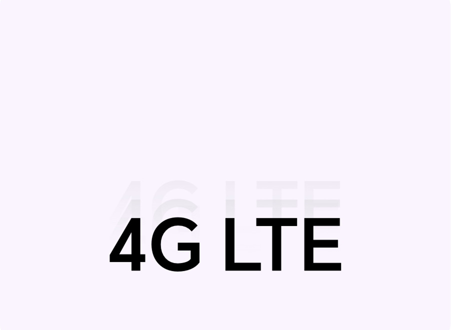 Support 4G LTE