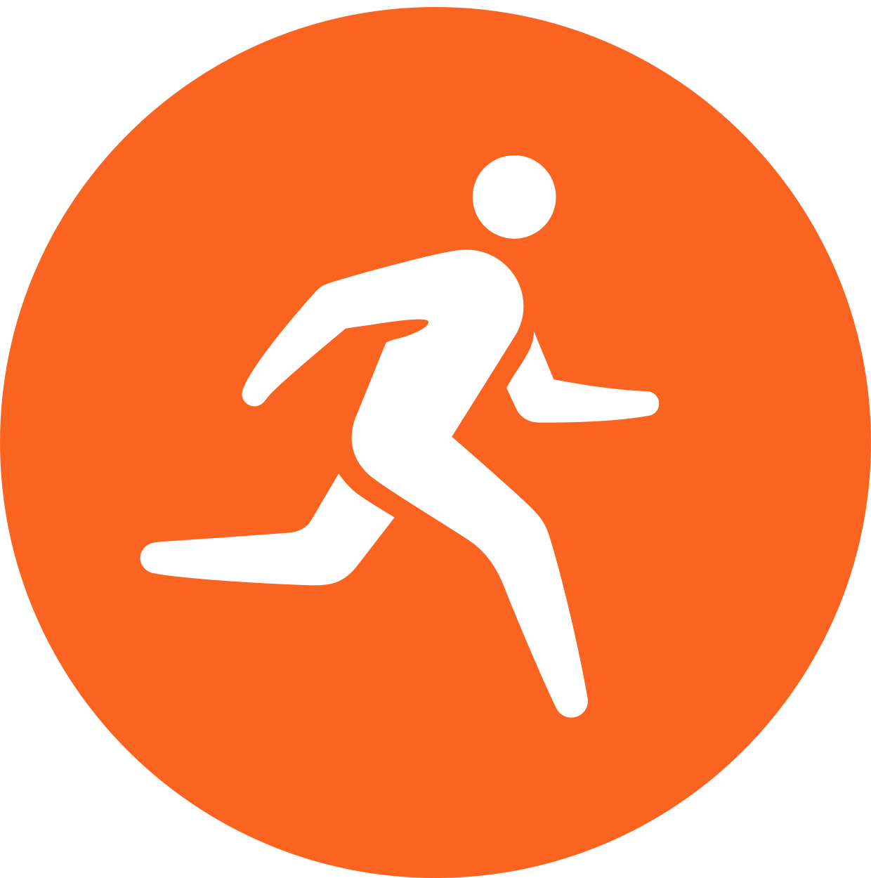 outdoor running icon