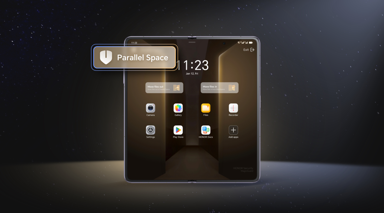 HONOR Magic V2 Parallel Space: Create Your Exclusive Privacy Zone