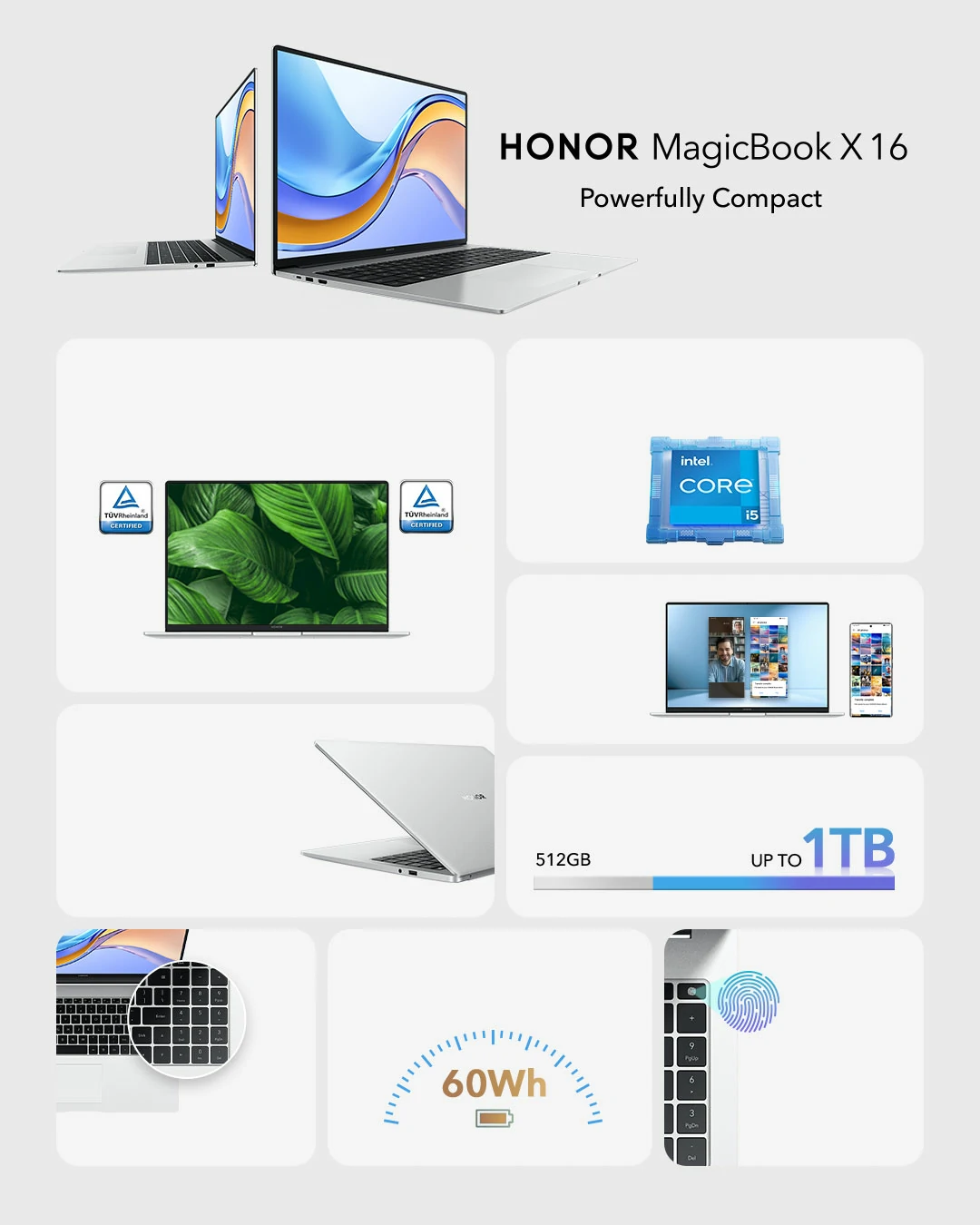 HONOR MagicBook X16